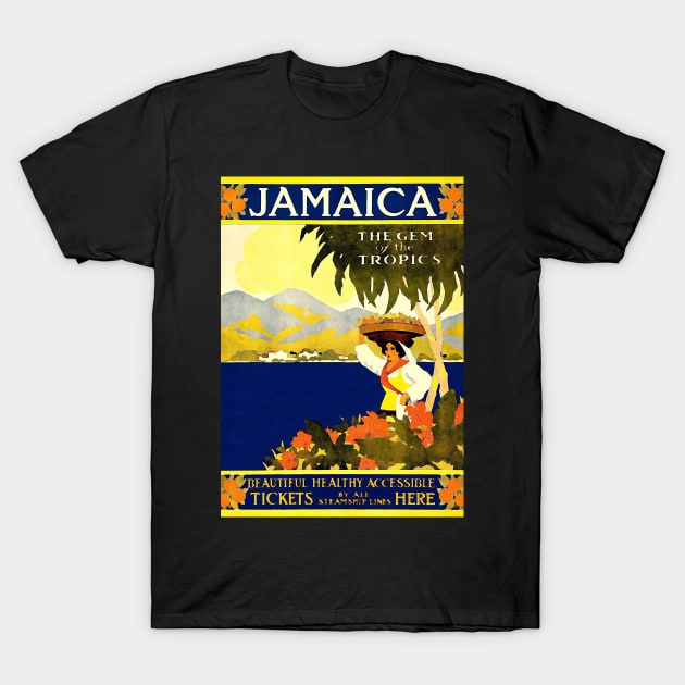 Vintage Travel Jamaica T-Shirt by Urban_Vintage